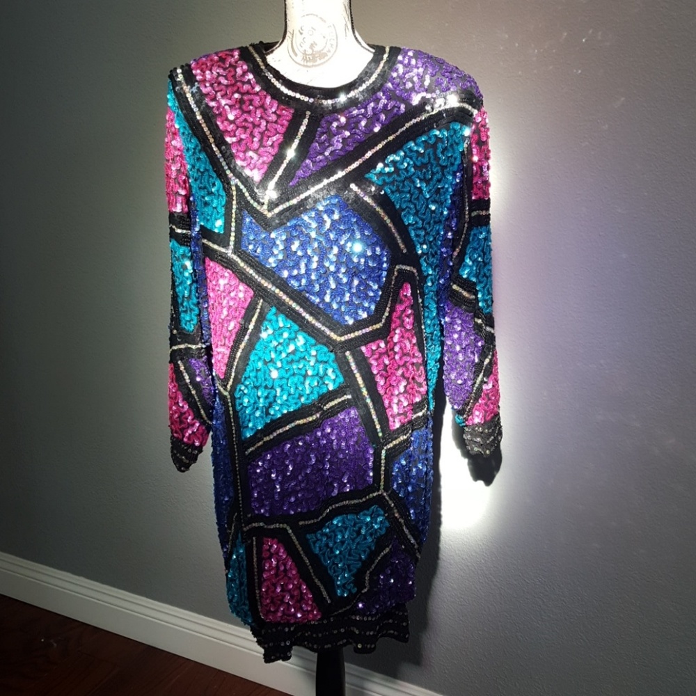 Judith Ann Sequin Dress